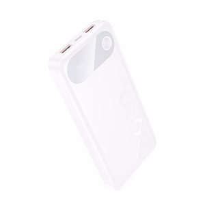 Hoco J154 -varavirtalähde 10000 mAh QC PD 22,5W, valkoinen
