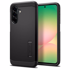 Spigen Tough Armor Suojakuori Samsung Galaxy A56 5G:lle - musta