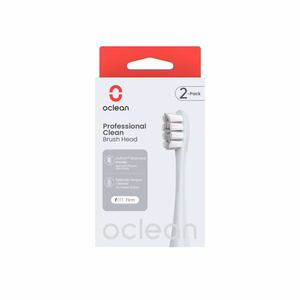 Oclean Professional Clean -harjaspäät 2 kpl P1C9, hopeanväriset