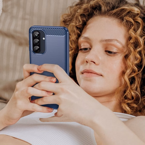 Carbon Suojakuori Samsung Galaxy A26:lle - sininen