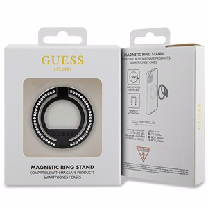 GUESS rengasteline GUMRSALDGK (Rhinestones) musta