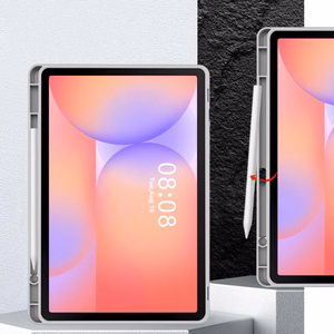 Tech-Protect SmartCase Pen Case for Samsung Galaxy Tab S9 11.0 / S9 FE / S10 FE / S10 Lite 10.9 X710 / X716B / X510 / X516B / X520 / X526 / X400 / X406B - Gray
