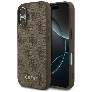 Guess 4G Classic -suojakuori iPhone 17 - ruskea