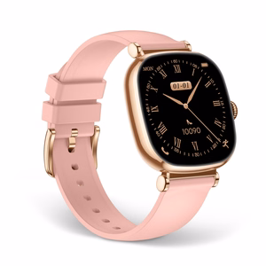 Ksix Smartwatch IRIA älykello, vaaleanpunainen, 1.7" AMOLED, IP68