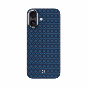 Benks Magnetic Armor Air Armor Grid Kevlar Suojakuori Metal Frame 600D (0067) iPhone 17:lle sininen
