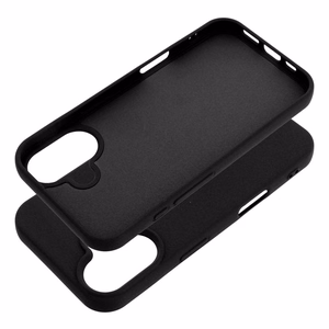 Silikoninen suojakuori iPhone 16:lle musta