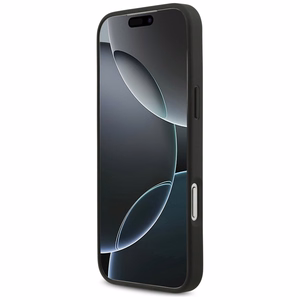 Case Guess PU 4G Metal Logo Strap Apple iPhone 17 Pro Max black