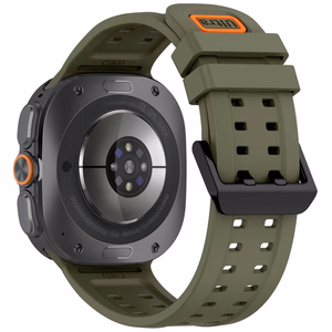 Tech-Protect Silicone Air Strap for Samsung Galaxy Watch Ultra 47mm - Olive
