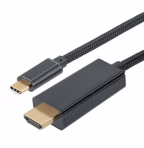 USB-C to HDMI cable 1m black