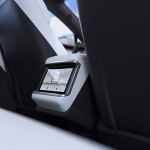 Spigen Glas.tR Slim Karkaistu lasi Tesla Model X 2022 / Model S 2021:lle - musta