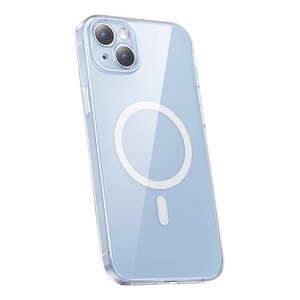 Baseus Crystal-sarjan magneettikotelo iPhone 14 Plus -puhelimelle + karkaistu lasi