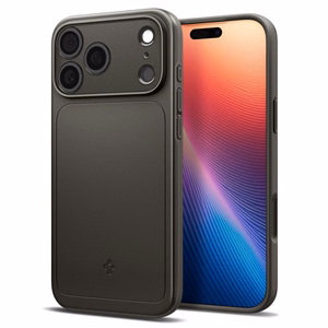Spigen Thin Fit Mag Magsafe Suojakuori iPhone 17 Pro:lle Gunmetal