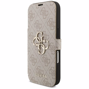 Guess Book 4G Metal Logo -suojakuori iPhone 17 Pro - pinkki