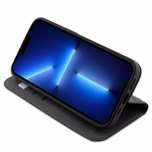 Karl Lagerfeld KLBKP14LSAKLHPK iPhone 14 Pro 6.1 kirjakuori musta/musta Saffiano Monogram