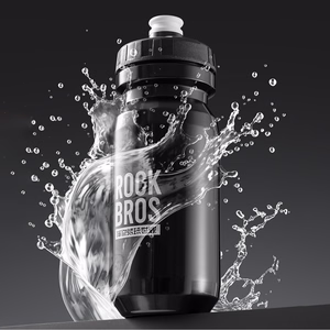 Rockbros 600 ml pyöräilypullo – musta