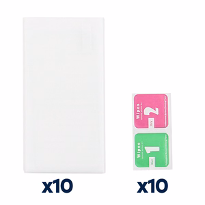 Tempered glass 2,5D for iPhone 5 / 5S / 5C / SE 10in1