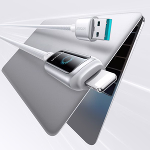 USB-kaapeli Joyroom S-A55 USB-A - Lightning 3 A 1,2 m valkoinen