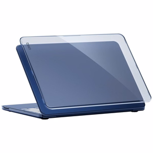 Uniq Vero Case for MacBook Neo - Semi-Transparent Navy Blue
