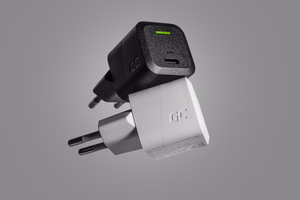 Green Cell PowerGaN 33W PD 3.0 QC 3.0 USB-laturi 1× USB-C, valkoinen