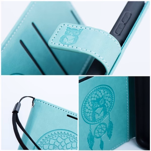MEZZO Book Läppäsuojakuori Samsung S26 Ultra:lle dreamcatcher vihreä