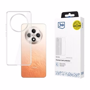 3mk Clear Case Suojakuori Oppo Reno 12 F/Fs:lle - läpinäkyvä
