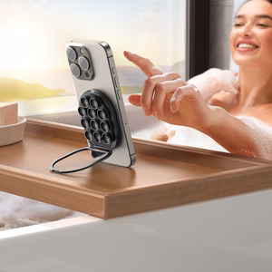 Joyroom JR-ZS418 Smartphone Holder with Stand and Suction Cups with MagSafe - Black