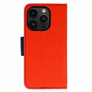 Fancy Suojakuori iPhone 12 Pro Max:lle - punainen-laivastonsininen