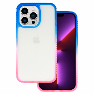 IDEAR Suojakuori W15 iPhone 14 Plus:lle tummansininen-punainen