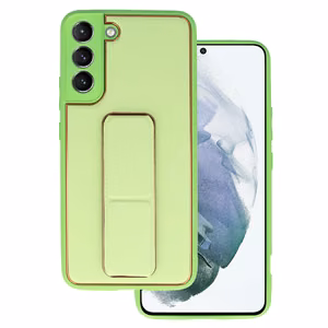 TEL PROTECT Nahkainen Luxury Stand Suojakuori Samsung Galaxy S22 Plus:lle Mint