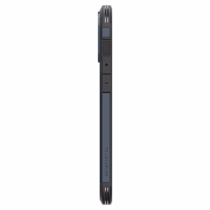 Spigen Tough Armor MagSafe Suojakuori jalustalla iPhone 16 Pro Max:lle - tummanharmaa