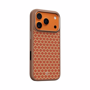Benks Magnetic Armor Pro Armor Grid Kevlar Suojakuori Metal Frame 600D (YB69) iPhone 17 Pro:lle oranssi