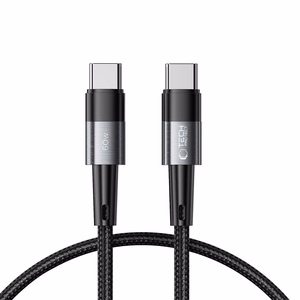 Tech-Protect UltraBoost USB-C / USB-C PD kaapeli 60W 3A 0.25m - harmaa