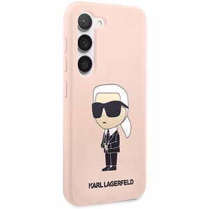 Karl Lagerfeld KLHCS23SSNIKBCP S23 S911 kovakuori vaaleanpunainen/vaaleanpunainen Silikoninen Ikonik