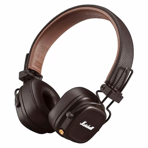 Langattomat kuulokkeet Marshall Major IV On-Ear Bluetooth ruskea