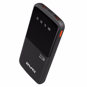 Varavirtalähde Awei P10K 22.5W 10000mAh musta