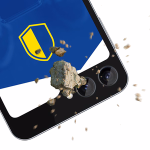 Samsung Galaxy Z Flip 5 - 3mk Lens Protection Pro musta