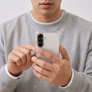 Tech-Protect FlexAir Suojakuori Samsung Galaxy A17 4G / 5G:lle - Läpinäkyvä
