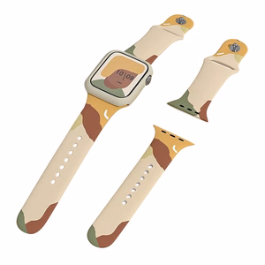 Silikonihihna Moro Watch rannekorun rannekoru Apple Watch 38 / 40 / 41 mm - Kuvio 1