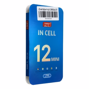 LCD-näyttö iPhone 12 Mini digitoijalla musta (ZY-LTPS)