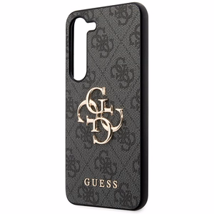 Guess GUHCS23S4GMGGR S23 S911 harmaa/harmaa kovakotelo 4G Big Metal Logo