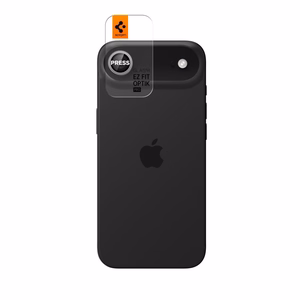 Spigen Optik Pro GLAS.TR ”EZ FIT” Camera Cover 2-pack for iPhone Air - Silver