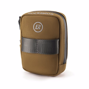 Rockbros F006 polkupyörän satulalaukku 0.35 l - ruskea
