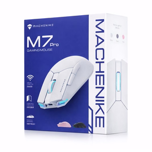 Machenike M7 Pro Langaton Pelinhiiri - valkoinen