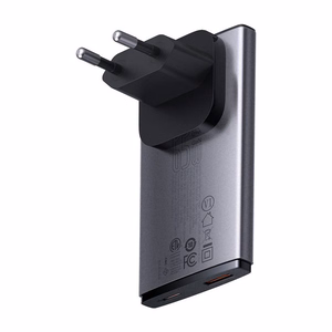 Baseus GaN5 Pro 65W Verkkolaturi Ultra Fast USB-C USB-A QC