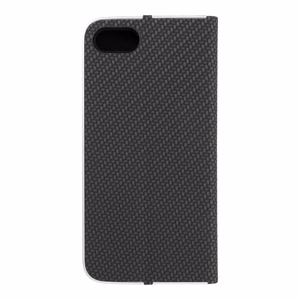 Flip-suojakuori iPhone 7 / 8 / SE 2020 / SE 2022:lle Luna Book Carbon musta
