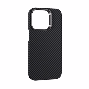 Benks Magnetic Armor Air Kevlar Suojakuori Metal Frame 600D iPhone 15 Plus:lle musta