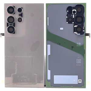 Back cover for Samsung S928 S24 Ultra titanium grey original (service pack)