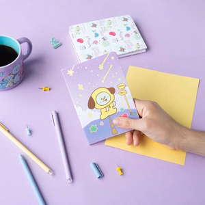 BT21 CHIMMY A6 -muistikirjasetti, 3 kpl
