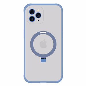 Tel Protect Magical Magsafe Stand Suojakuori iPhone 11 Pro:lle sininen