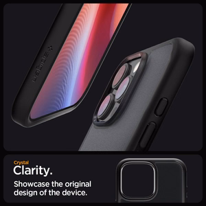 Spigen Ultra Hybrid Suojakuori iPhone 16 Pro Max 6,9 - huurrettu musta